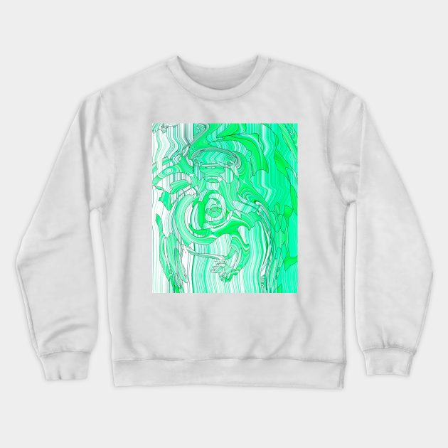 Digital abstract art 3.6 Crewneck Sweatshirt by EpiPri